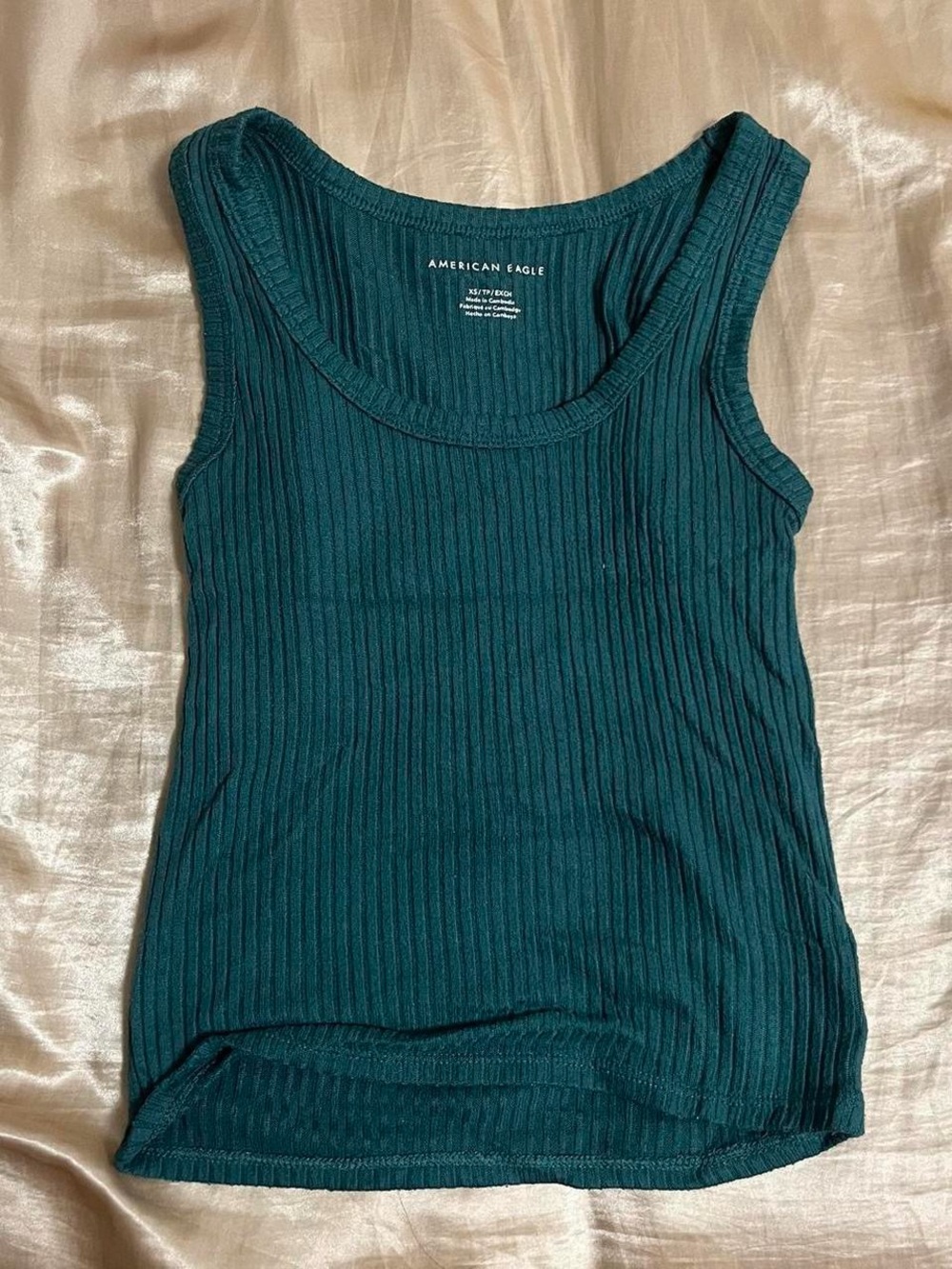 ੈ✩‧₊˚ american eagle ribbed tank top
